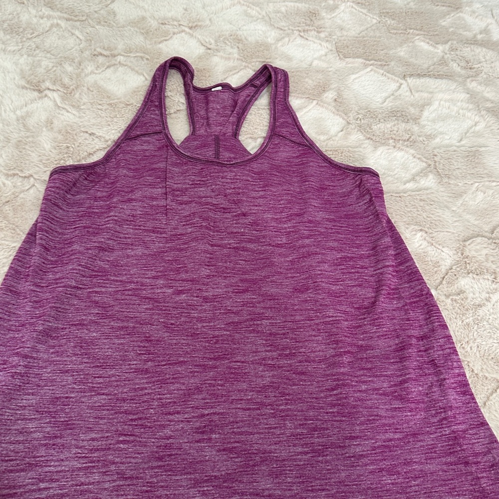 Lululemon Athletica Plum Heather Tank Top